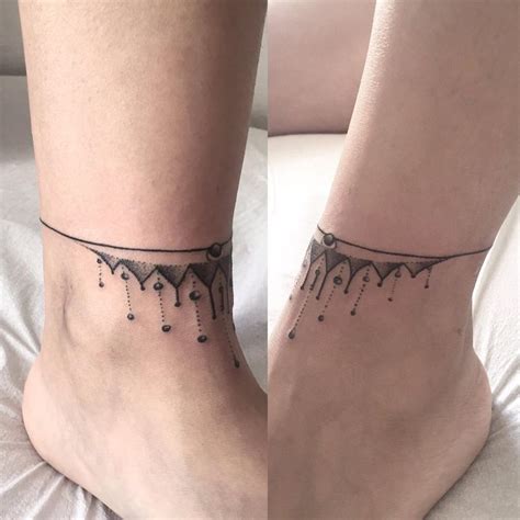 Pin By Jo Anne Hanslow On Tattoo Ankle Bracelet Tattoo Anklet