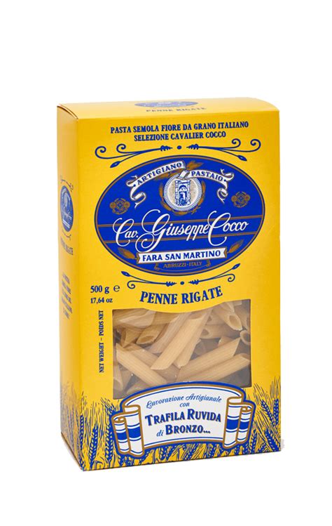 N342 PENNE RIGATE Pastificio Cav Giuseppe Cocco Pasta Cocco La