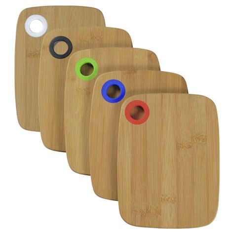 4imprint.com: Small Bamboo Cutting Board with Silicone Ring 158824