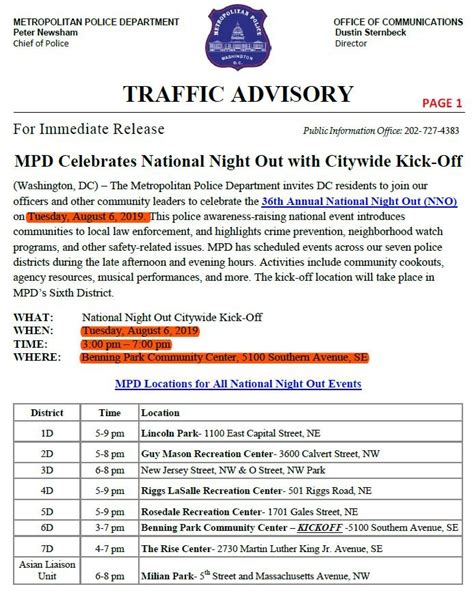 Dc Police Traffic On Twitter Reminder