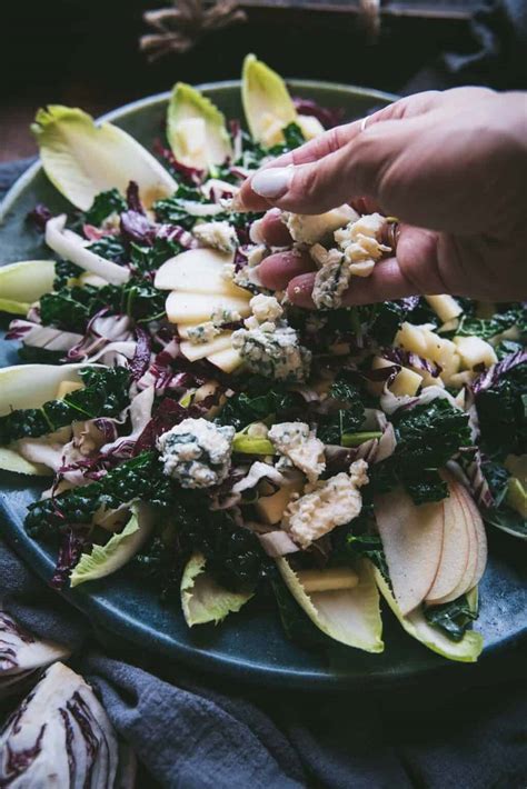 Endive Radicchio Salad With Crispy Prosciutto Hunger Thirst Play