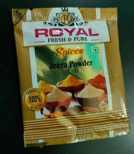 Royal Spices Spicy 50gm Jeera Powder Packaging Type Box At Rs 36 Pack