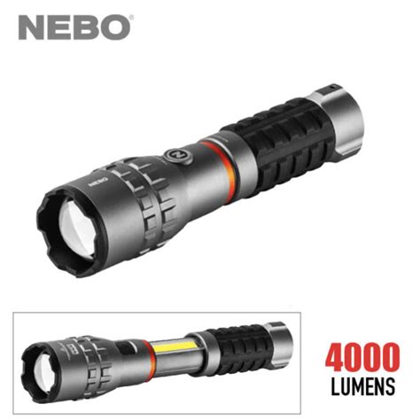 NEBO SLYDE King 4K Flashlight And Work Light NEB WLT 0031