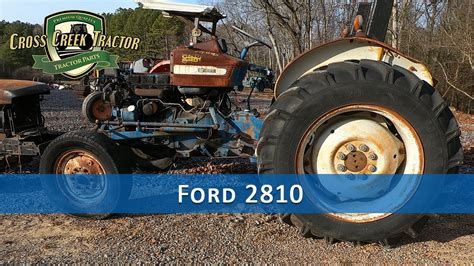 Ford 2810 Tractor Parts YouTube