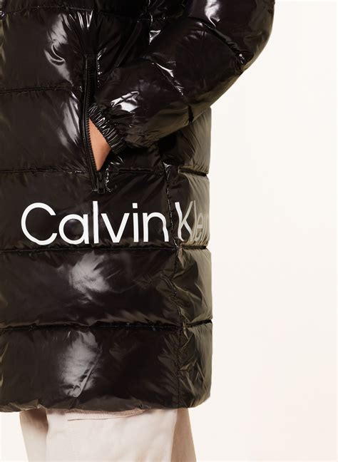 Calvin Klein Jeans Steppmantel In Schwarz