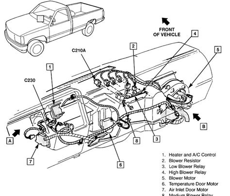 Chevy Silverado Radiator Diagram