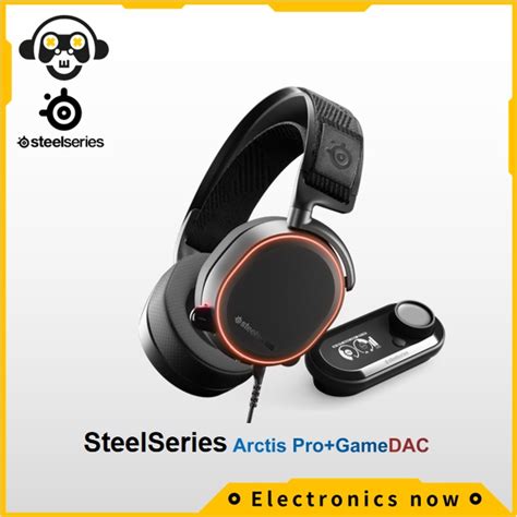 Ready Stock Steelseries Arctis Pro Game Dac Rgb Dts Headphonesx V20 Wired Audio Gaming