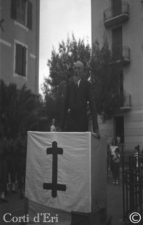 Francisque Gay visite à Corte le septembre Corti d Eri