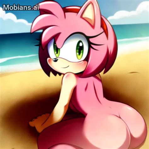 Ass Hentai 1girl Ai Generated Amy Rose Anthro Ass Big Ass Dat Ass