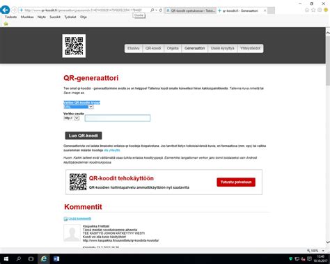 QR-koodit opetuksessa