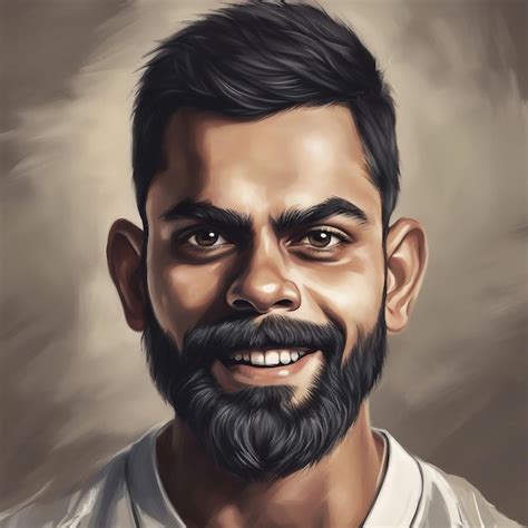 Premium Ai Image Virat Kohli Indian Formal Cricketer Generated By Ai