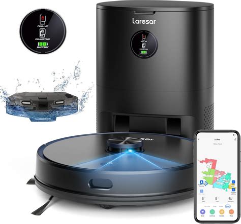 Amazon Laresar Robot Vacuum And Mop Combo 4000Pa Robotic Vacuum