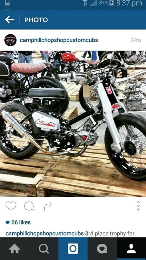 Streetcub Chopper Bobber Honda Cub C90 C70 C50 Honda Cub Honda Super