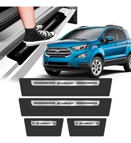 Soleira Ecosport 2003 A 2020 Protetor Portas Aço Escovado Frete grátis