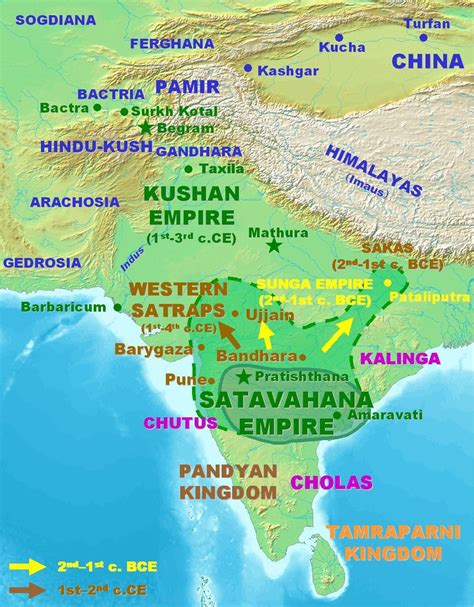 Vindhya Mountains On Map