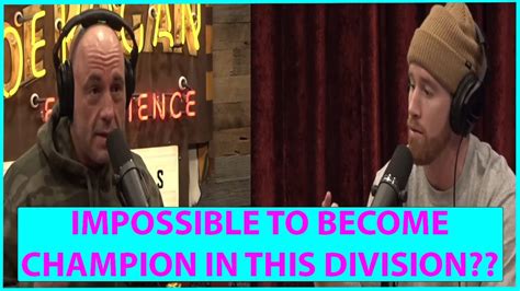 Joe Rogan Cory Sandhagen Discuss Toughest Division To Become Champ In