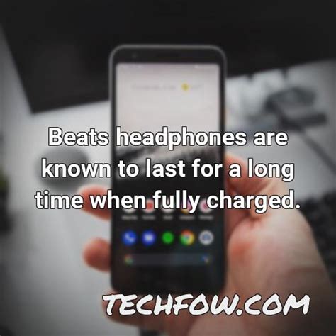 How Long Do Beats Headphones Battery Last (With Pictures!) - TechFOW.com