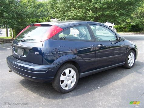 Twilight Blue Metallic 2002 Ford Focus ZX3 Coupe Exterior Photo