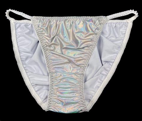 String Bikini Thong Holographic Xl Gem