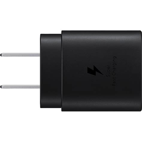 Samsung Cargador De Pared Carga Rápida Usb C A Usb C 25w Negro Bolsa