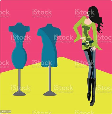 패션모델 및 Mannequins Dna에 대한 스톡 벡터 아트 및 기타 이미지 Dna 경사로 마네킹 Istock