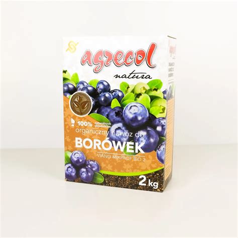 Organiczny nawóz do borówek 2 kg Agrecol 727 Plantet pl