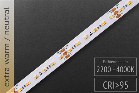 Cct Led Streifen Mit Extra Warmwei Cri