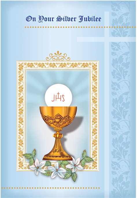 Silver Jubilee Religious Cards Sj46 Pack Of 12 2 Designs