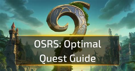 OSRS Optimal Quest Guide