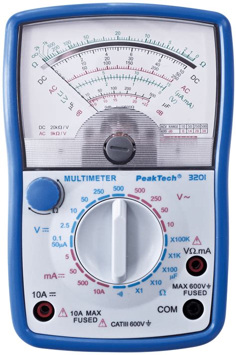 Peaktech 3201 Analog Measuring Instrument 500 V Ac Dc 10 A At