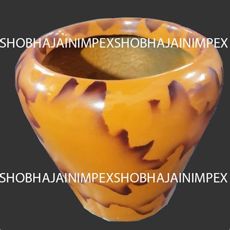 Yellow Planters In Frp And Grc 24 At Best Price In Delhi Shobha