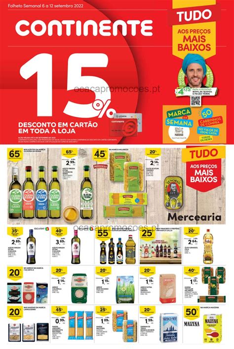 Antevisão Folheto CONTINENTE MERCEARIA Promoções 6 setembro a 12