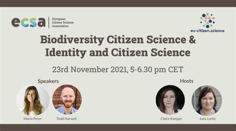 Online Workshop Biodiversity Identity And Citizen Science European