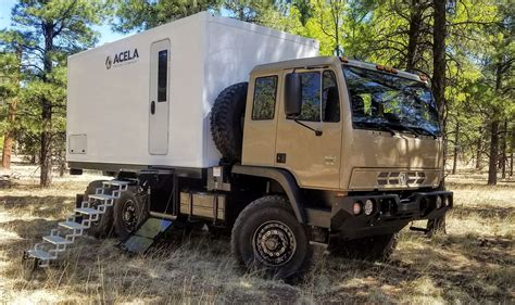 Expedition Camper Acela Monterra 6x6 Fmtv Off Road Camper Overland