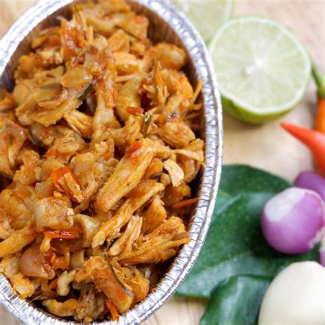 resep ayam suwir khas bali enak lezat