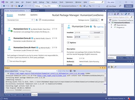 Humanizer.Core - Getting Started | humanizer-core Tutorial