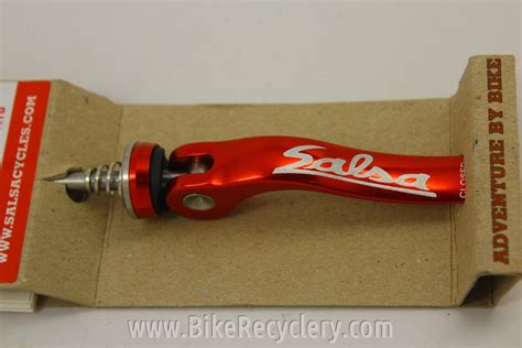 Salsa Flip Offs Rear Skewer: Red, NEW - Bike Recyclery