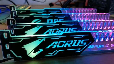 Gi Vga Coolmoon Led Rgb Logo Msi Aorus Rog Led Auto Lazada Vn