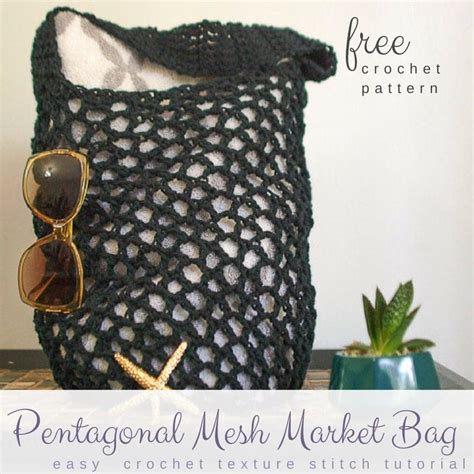 Mesh Grocery Tote Bag Pattern