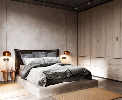 Concrete And Microcement Bedroom Inspirations You Will Fall In Love With