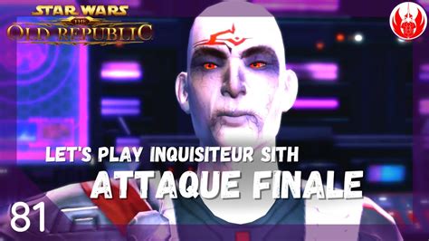 Swtor Inquisiteur Sith Mise En D Route Let S Play Histoire Empire