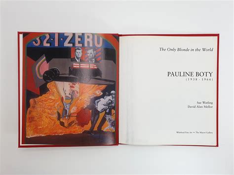 Pauline Boty The Only Blonde In The World Beaux Books