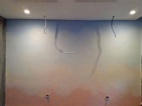 Ombre - wall paint Design