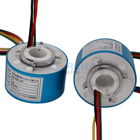 Through Bore Slip Rings Jsr Th Series Buy Slip Rings Rotary Union