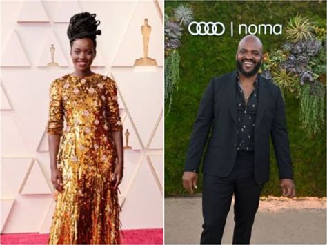 Lupita Nyong'o Boyfriend Helps Comb Out Her Sister Locs