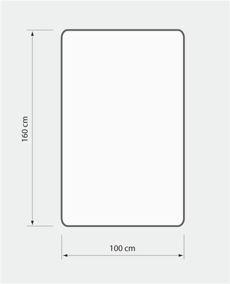 Przezroczysta mata ochronna na podłogę Wymiar 100 x 160 cm Materiał