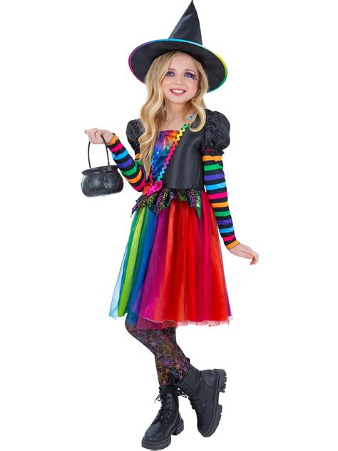 Rainbow Witch Costume – Smiffys