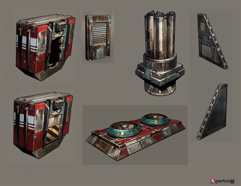 Sci Fi Prop Concept Art