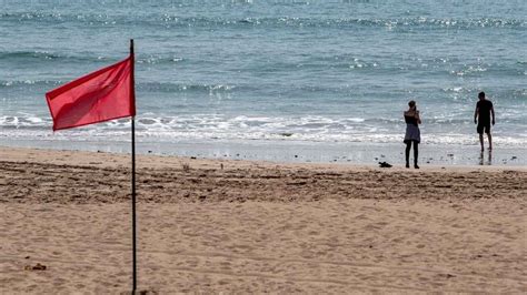 Qu Significa La Colocaci N De Banderas Rojas En Las Playas De Puerto