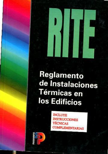 Rite Reglamento De Instalaciones Termicas En Los Edificios Incluye